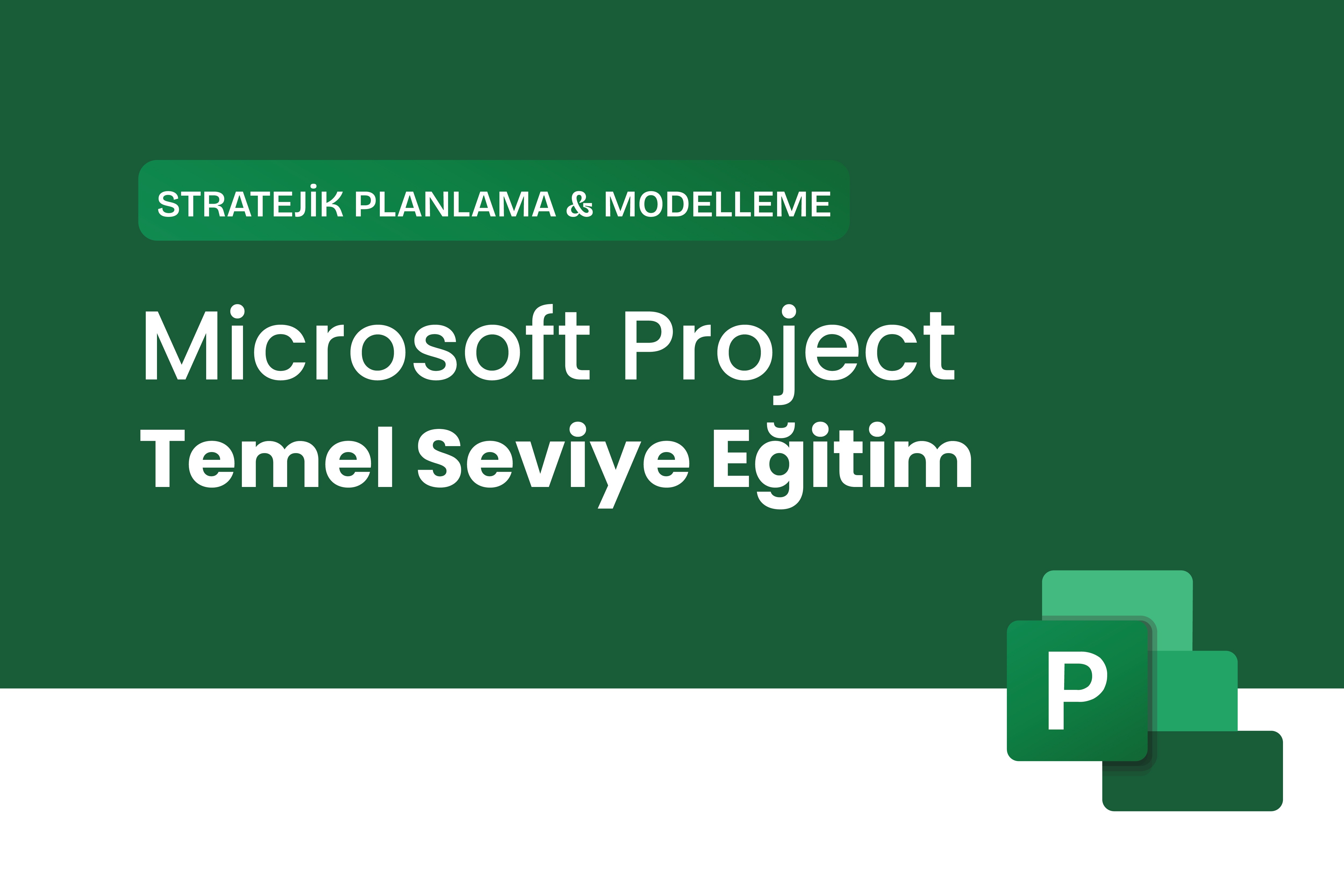 Microsoft Project Temel Eğitimi